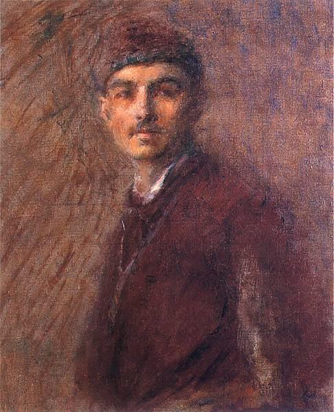 Wladyslaw Podkowinski Self-portrait oil painting picture
